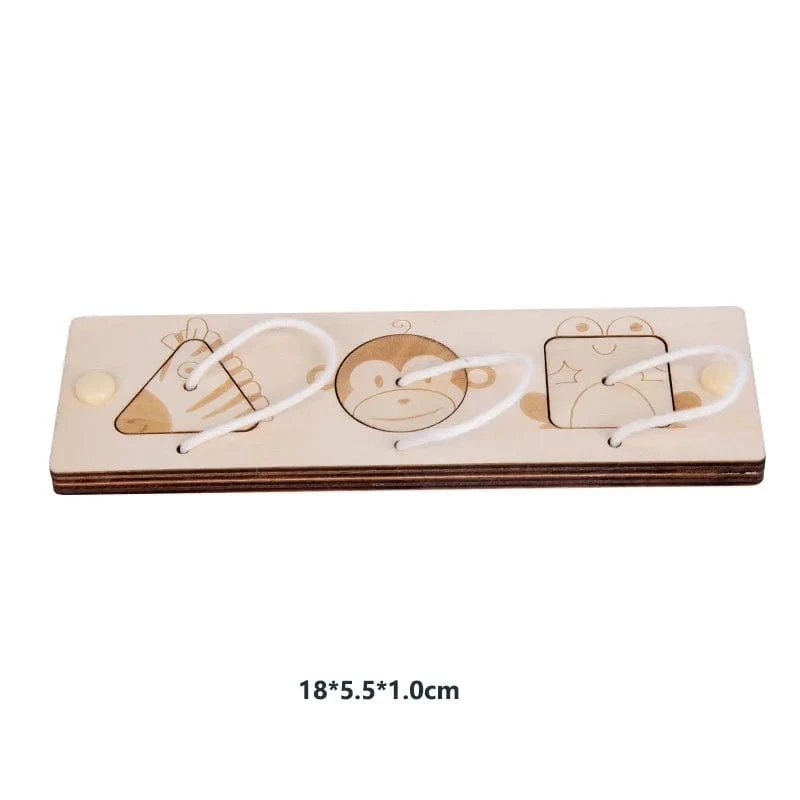 Beschäftigt Bord DIY Material Zubehör Montessori Lehrmittel Baby Frühe Bildung Lernen Geschicklichkeit Spielzeug Teil Holz Bord Spiele