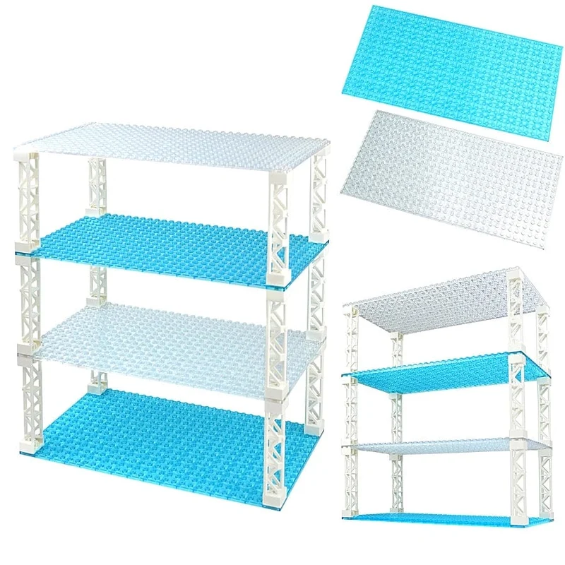 Doppelseitige 32x16 32x32 Punkte Grundplatte Klassische kleine Ziegel Grundplatten Bausteine ​​kompatible Marke Konstruktion Kinderspielzeug