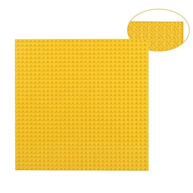 Doppelseitige 32x16 32x32 Punkte Grundplatte Klassische kleine Ziegel Grundplatten Bausteine ​​kompatible Marke Konstruktion Kinderspielzeug