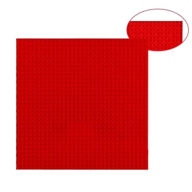 Doppelseitige 32x16 32x32 Punkte Grundplatte Klassische kleine Ziegel Grundplatten Bausteine ​​kompatible Marke Konstruktion Kinderspielzeug