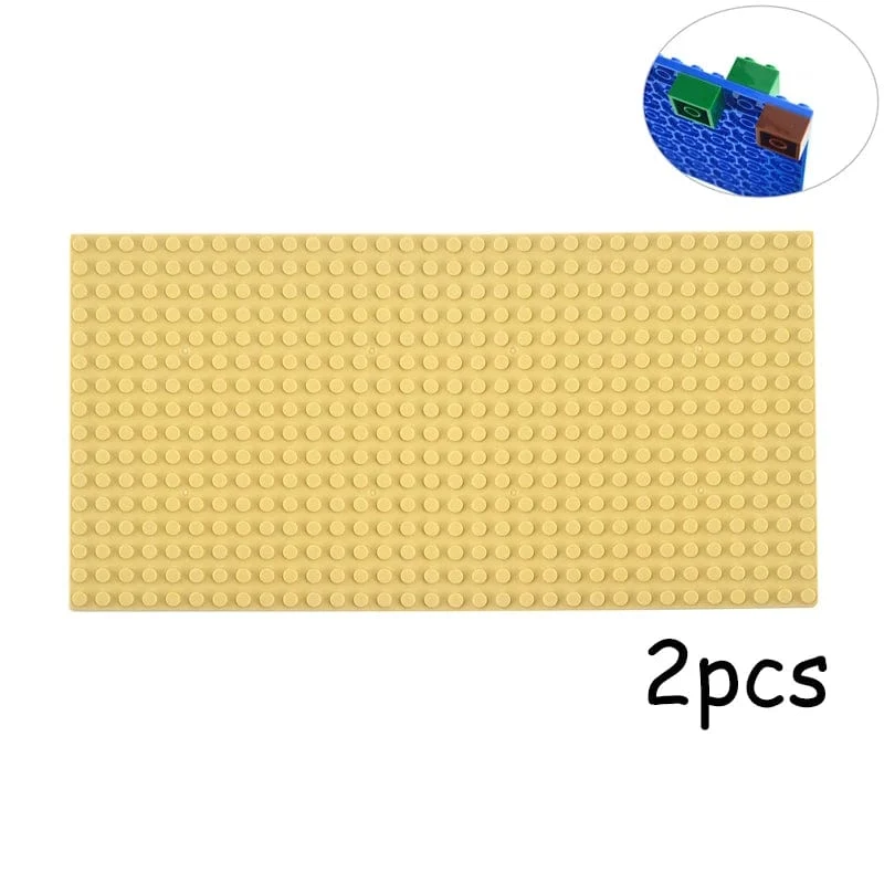 Doppelseitige 32x16 32x32 Punkte Grundplatte Klassische kleine Ziegel Grundplatten Bausteine ​​kompatible Marke Konstruktion Kinderspielzeug
