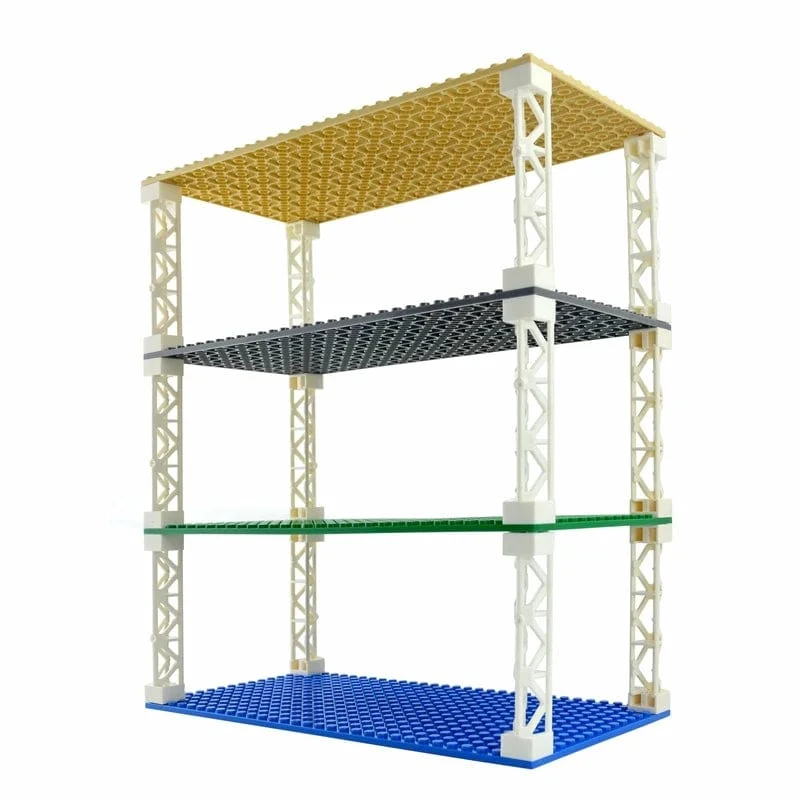 Doppelseitige 32x16 32x32 Punkte Grundplatte Klassische kleine Ziegel Grundplatten Bausteine ​​kompatible Marke Konstruktion Kinderspielzeug
