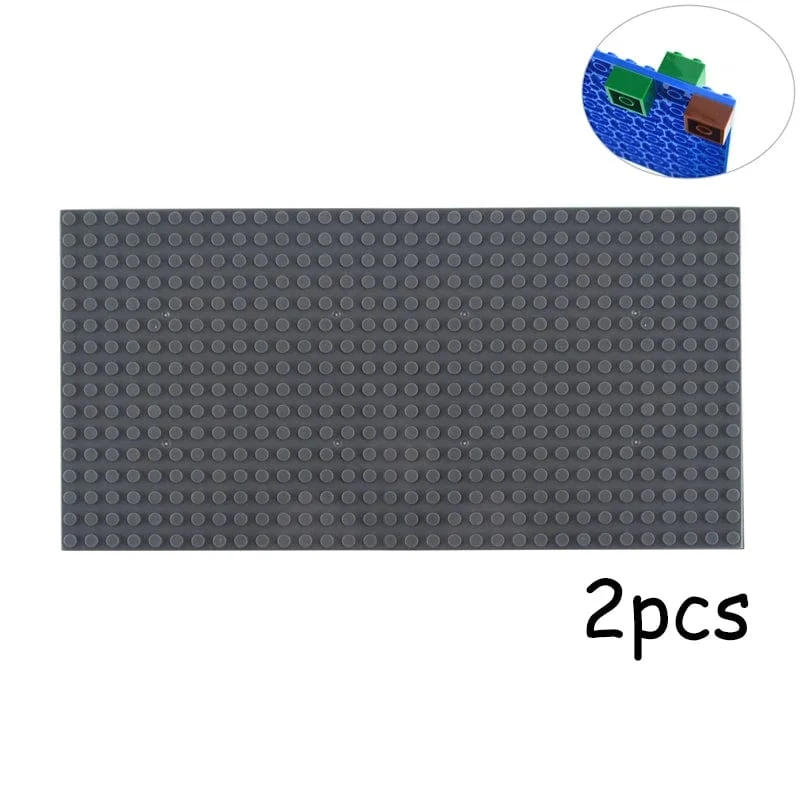 Doppelseitige 32x16 32x32 Punkte Grundplatte Klassische kleine Ziegel Grundplatten Bausteine ​​kompatible Marke Konstruktion Kinderspielzeug