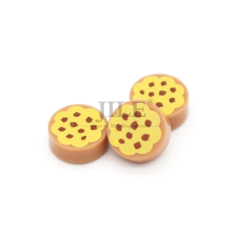Stadt Mini Lebensmittel Bausteine ​​Hamburger Pizza Pommes Kuchen Dessert Schokolade Cookies MOC Ziegel Kunststoff Montieren Teil Figuren Spielzeug