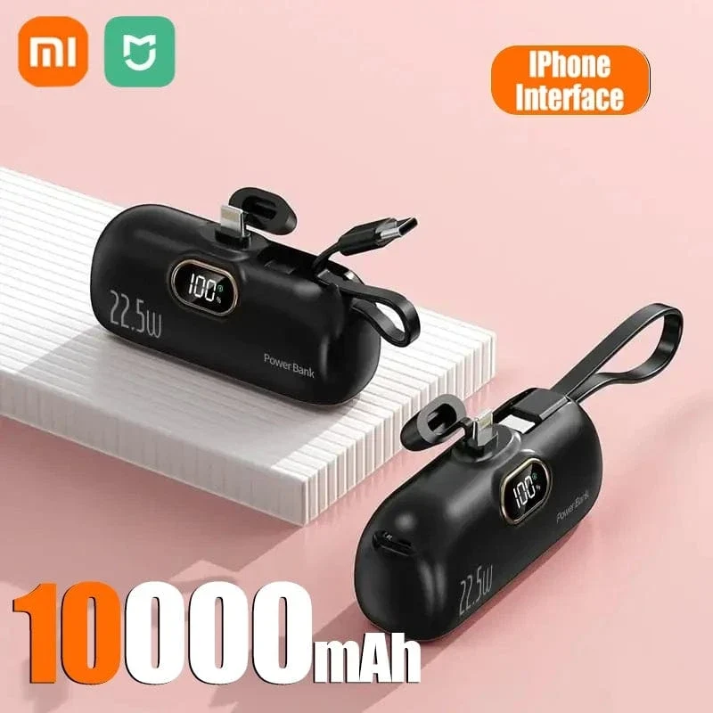 Xiaomi Mini Praktische Mobile Power Bank 30000mah Tragbare Schnelle Lade geeignet für iPhone 16 15 14 Samsung Externe Batterie