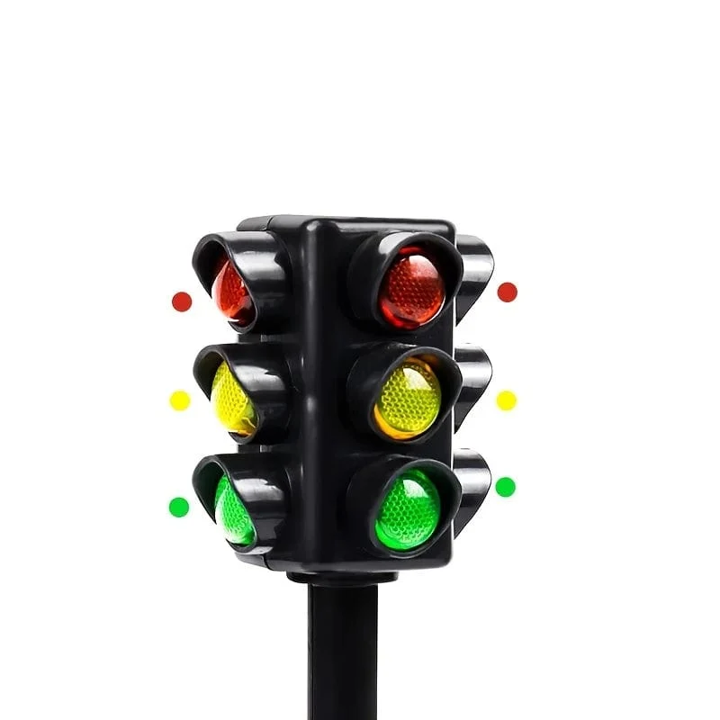 Kreatives Spielzeug Ampel Ampel Spielzeug Modell Parkplatz Szene Montessori Lernspielzeug