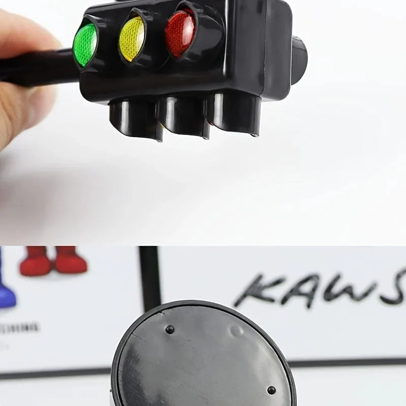 Kreatives Spielzeug Ampel Ampel Spielzeug Modell Parkplatz Szene Montessori Lernspielzeug