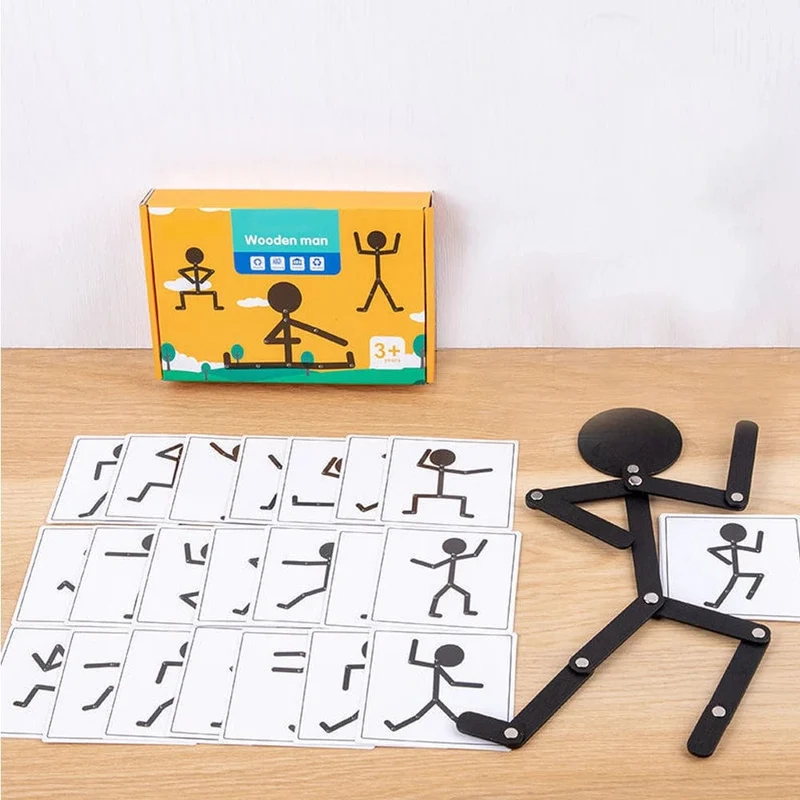 Montessori Material DIY Puzzle Spielzeug Bretter Lernspiel Frühes Lernspielzeug für Kinder im Vorschulalter Feinmotoriktraining