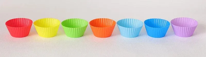 78-teiliges Regenbogen-Zähl-Pompons-Set, farblich passende Montessori-Sensory-Spielzeug, Feinmotorik-Lernen, Kleinkinder, Kinderspiele
