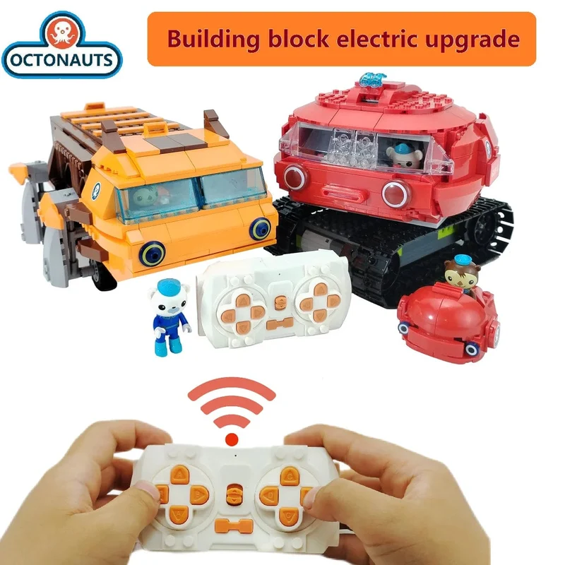 Anime Oktonauten Octopod GUP Bausteine ​​Actionfiguren Meeresbewohner Spielzeugsteine ​​Freundschaftsinteraktion Kinderspielzeug