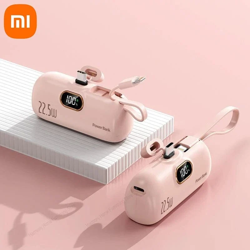 Xiaomi Mini Praktische Mobile Power Bank 30000mah Tragbares Schnellladen Geeignet für iPhone 16 Samsung Xiaomi Externer Akku
