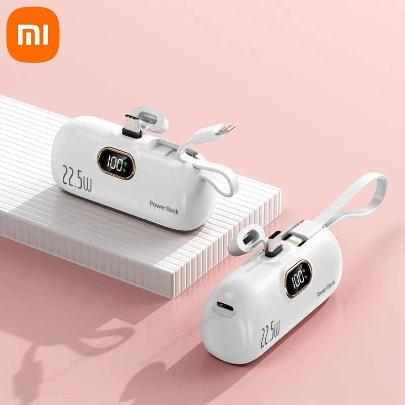 Xiaomi Mini Praktische Mobile Power Bank 30000mah Tragbares Schnellladen Geeignet für iPhone 16 Samsung Xiaomi Externer Akku