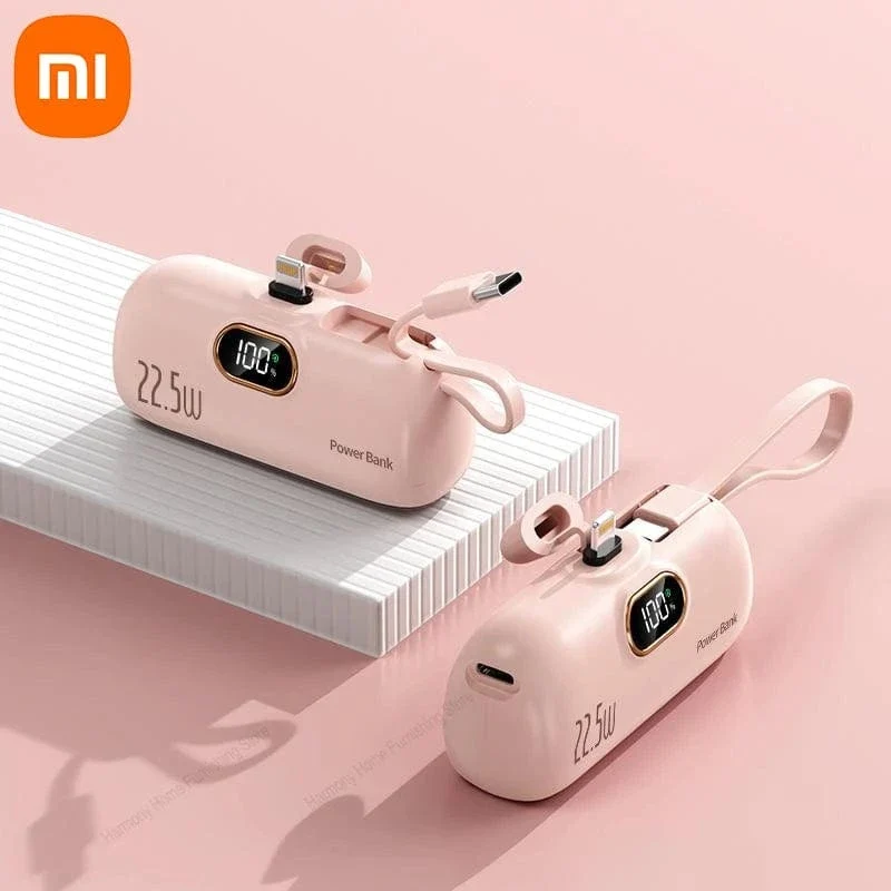 Xiaomi Mini Praktische Mobile Power Bank 30000mah Tragbares Schnellladen Geeignet für iPhone 16 Samsung Xiaomi Externer Akku