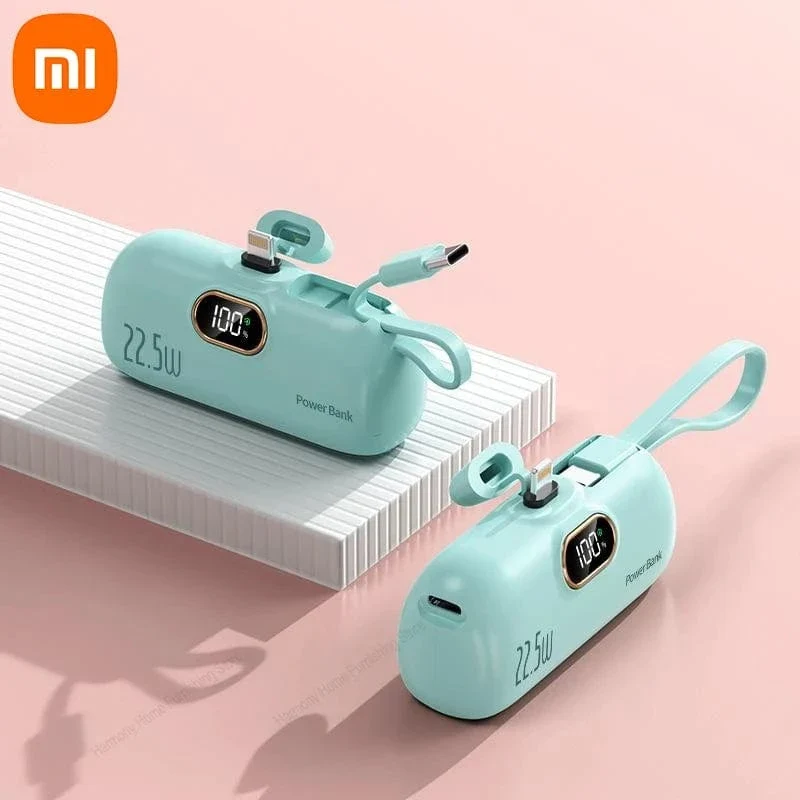 Xiaomi Mini Praktische Mobile Power Bank 30000mah Tragbares Schnellladen Geeignet für iPhone 16 Samsung Xiaomi Externer Akku