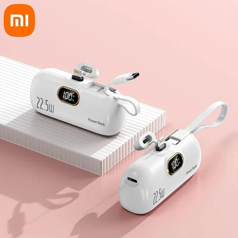 Xiaomi Mini Praktische Mobile Power Bank 30000mah Tragbares Schnellladen Geeignet für iPhone 16 Samsung Xiaomi Externer Akku