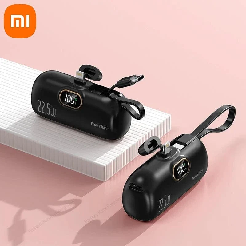 Xiaomi Mini Praktische Mobile Power Bank 30000mah Tragbares Schnellladen Geeignet für iPhone 16 Samsung Xiaomi Externer Akku