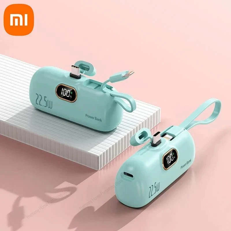Xiaomi Mini Praktische Mobile Power Bank 30000mah Tragbares Schnellladen Geeignet für iPhone 16 Samsung Xiaomi Externer Akku