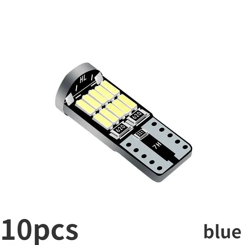 10 stücke T10 Led Canbus Kein Fehler Auto Innen Licht T10 26 SMD 4014 Chip Auto Innen Dome Lesen Lizenz platte Licht Signal Lampe