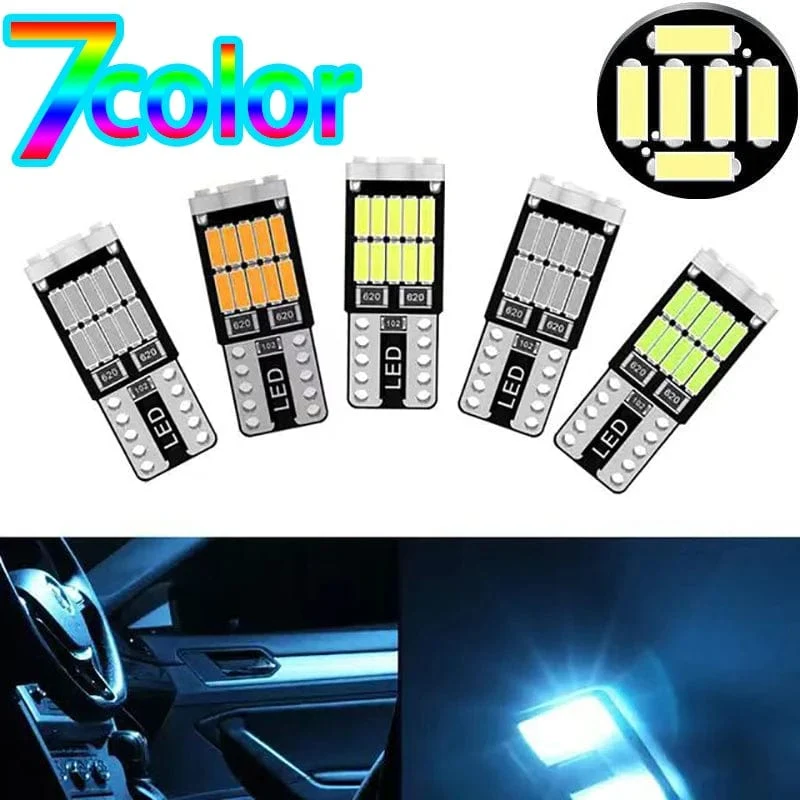10 stücke T10 Led Canbus Kein Fehler Auto Innen Licht T10 26 SMD 4014 Chip Auto Innen Dome Lesen Lizenz platte Licht Signal Lampe