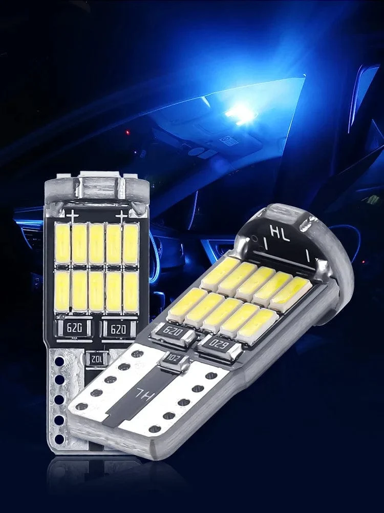 10 stücke T10 Led Canbus Kein Fehler Auto Innen Licht T10 26 SMD 4014 Chip Auto Innen Dome Lesen Lizenz platte Licht Signal Lampe