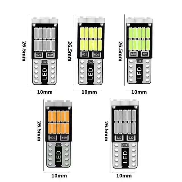 10 stücke T10 Led Canbus Kein Fehler Auto Innen Licht T10 26 SMD 4014 Chip Auto Innen Dome Lesen Lizenz platte Licht Signal Lampe