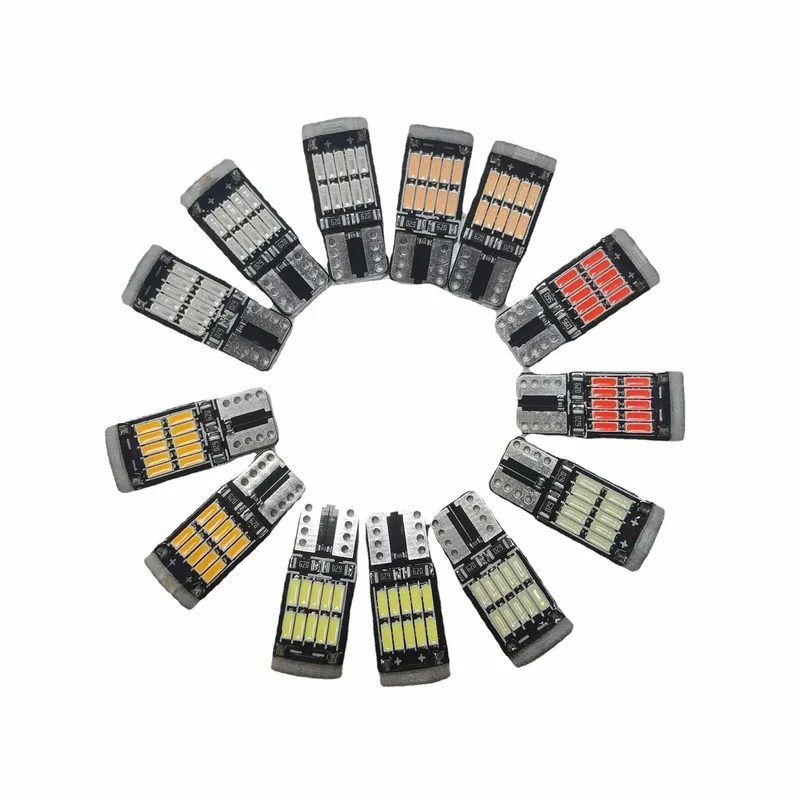 10 stücke T10 Led Canbus Kein Fehler Auto Innen Licht T10 26 SMD 4014 Chip Auto Innen Dome Lesen Lizenz platte Licht Signal Lampe