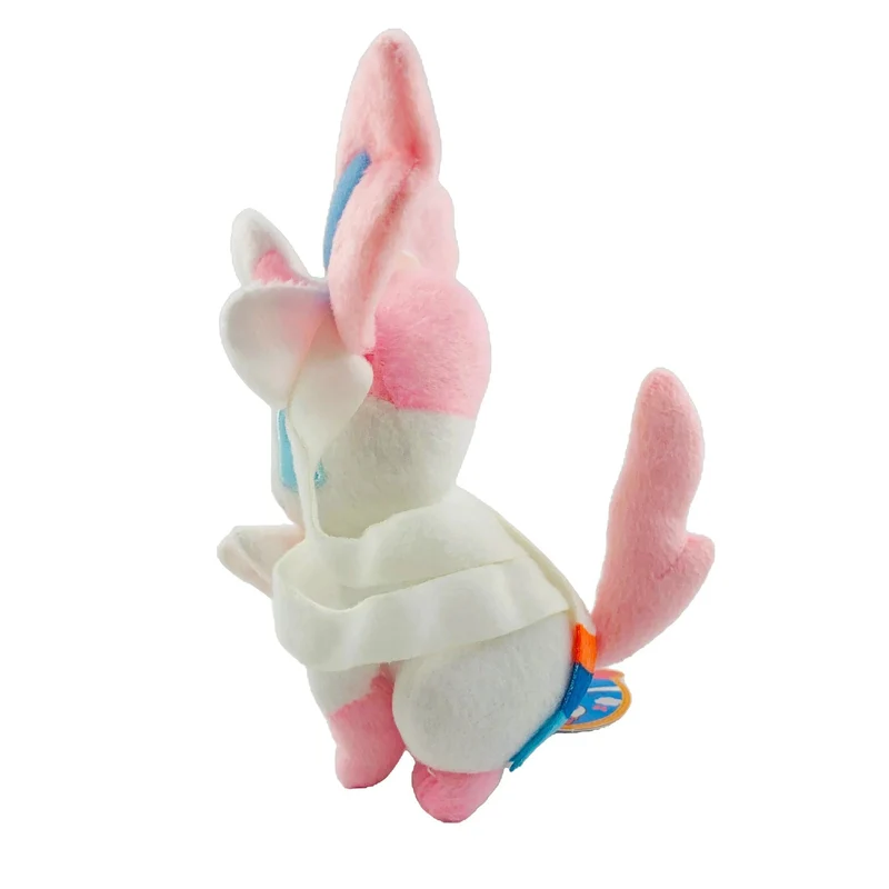 24cm Pokemon Sylveon Eevee Plüsch Puppe Stofftier Kawaii Rosa Fee Elf Maiden Dekorationen Geschenk