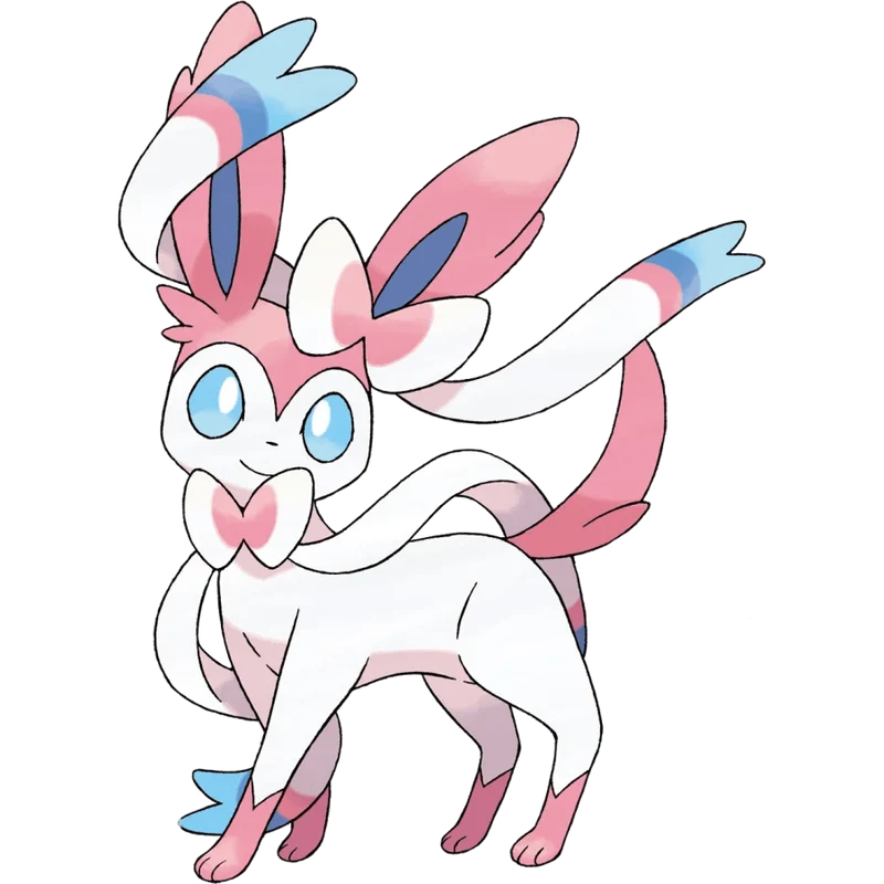 24cm Pokemon Sylveon Eevee Plüsch Puppe Stofftier Kawaii Rosa Fee Elf Maiden Dekorationen Geschenk