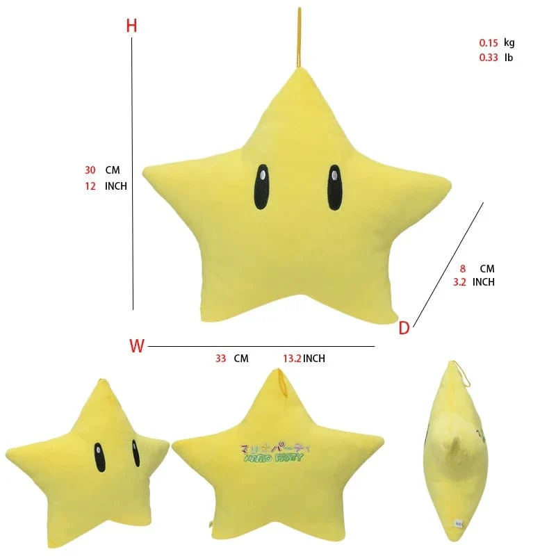 Mario Bros Plüschtiere Luigi Yoshi Prinzessin Peach Toadette Bowser JR Waluigi Wario Anime Gefüllte Cartoon-Peluche-Puppen