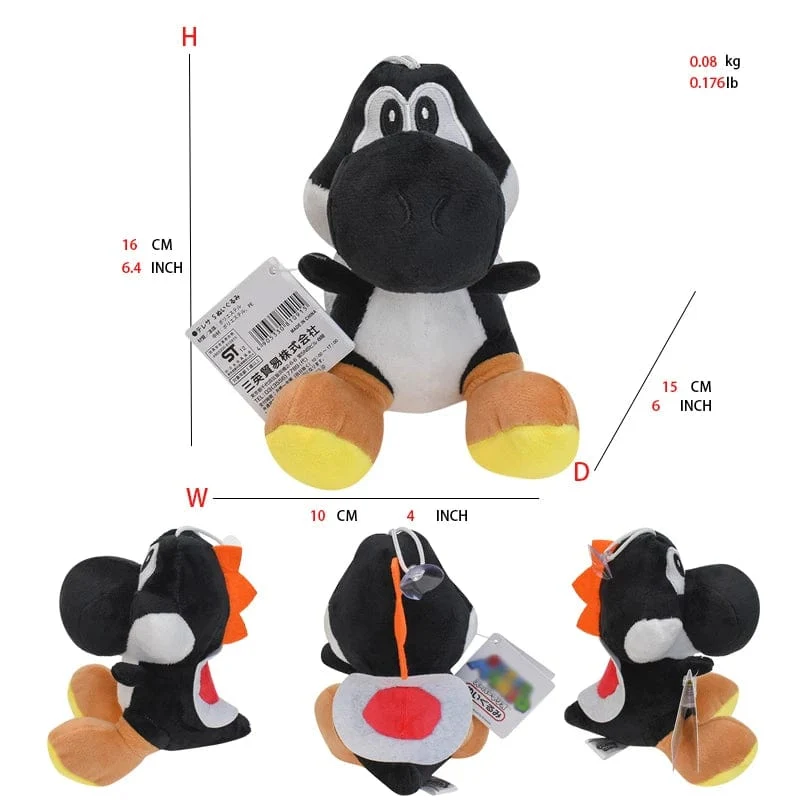 Mario Bros Plüschtiere Luigi Yoshi Prinzessin Peach Toadette Bowser JR Waluigi Wario Anime Gefüllte Cartoon-Peluche-Puppen