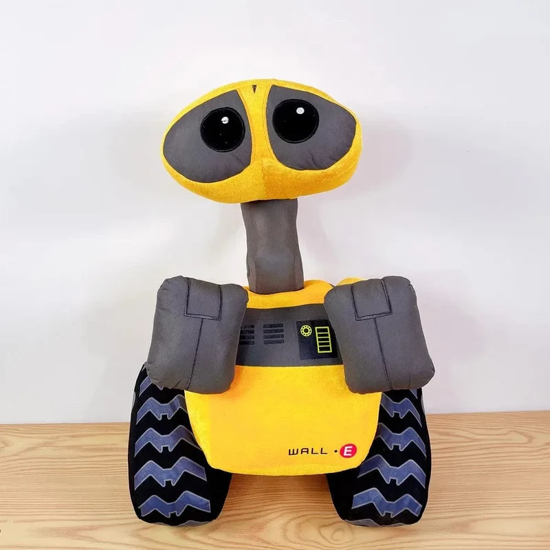 Disney Cartoon 55 cm WALL-E Vivid Robot Plüschtier Wall E Minion Robot Modell, weiches Plüschpuppenspielzeug, Wohnkultur, Baby, Kindergeschenk