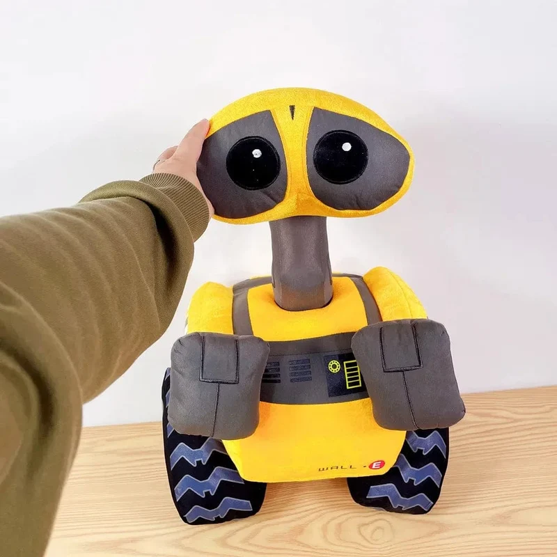 Disney Cartoon 55 cm WALL-E Vivid Robot Plüschtier Wall E Minion Robot Modell, weiches Plüschpuppenspielzeug, Wohnkultur, Baby, Kindergeschenk
