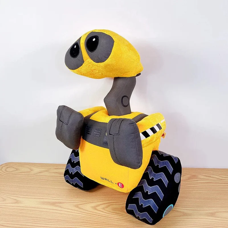 Disney Cartoon 55 cm WALL-E Vivid Robot Plüschtier Wall E Minion Robot Modell, weiches Plüschpuppenspielzeug, Wohnkultur, Baby, Kindergeschenk