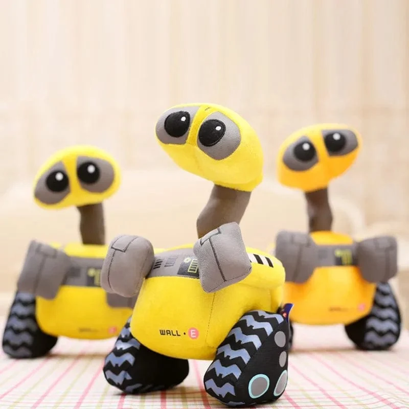 Disney Cartoon 55 cm WALL-E Vivid Robot Plüschtier Wall E Minion Robot Modell, weiches Plüschpuppenspielzeug, Wohnkultur, Baby, Kindergeschenk