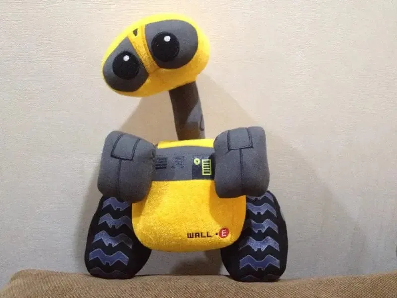 Disney Cartoon 55 cm WALL-E Vivid Robot Plüschtier Wall E Minion Robot Modell, weiches Plüschpuppenspielzeug, Wohnkultur, Baby, Kindergeschenk