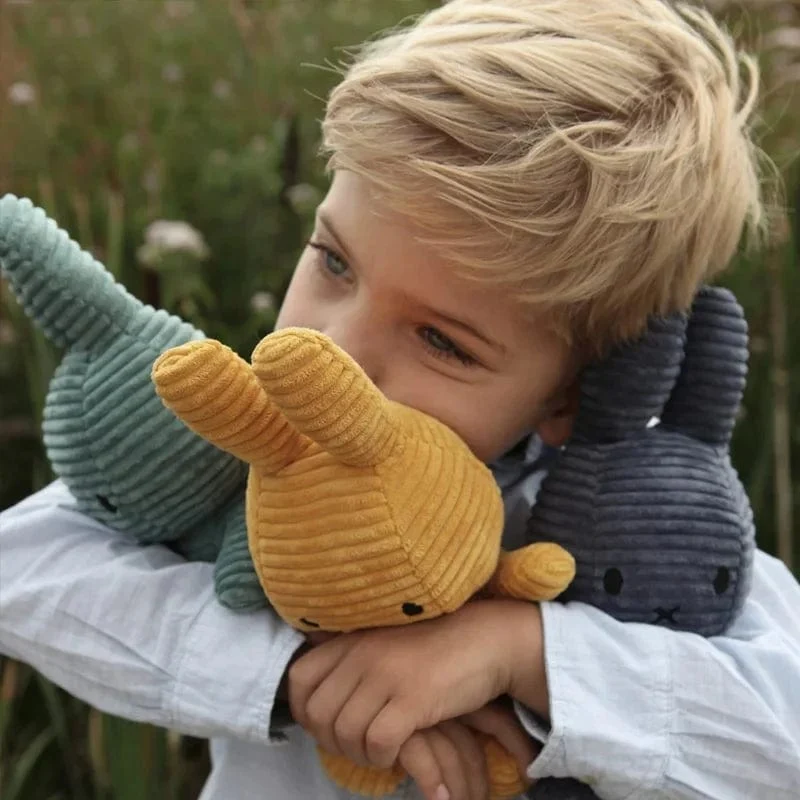 Niedliche Puppe Rag Baby Geschenk Kaninchen Puppe Spielzeug Kinder Schlafen Rückenkissen Niedliches Stoffhäschen Baby Begleitpuppe Begleiter Beschwichtigen Spielzeug
