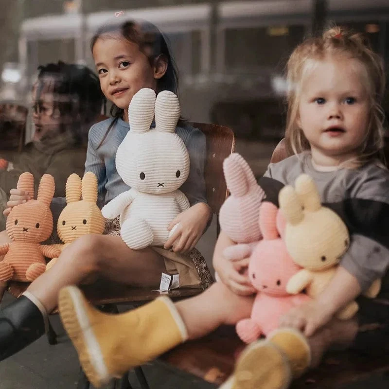 Niedliche Puppe Rag Baby Geschenk Kaninchen Puppe Spielzeug Kinder Schlafen Rückenkissen Niedliches Stoffhäschen Baby Begleitpuppe Begleiter Beschwichtigen Spielzeug