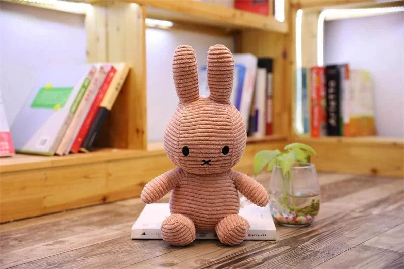 Niedliche Puppe Rag Baby Geschenk Kaninchen Puppe Spielzeug Kinder Schlafen Rückenkissen Niedliches Stoffhäschen Baby Begleitpuppe Begleiter Beschwichtigen Spielzeug