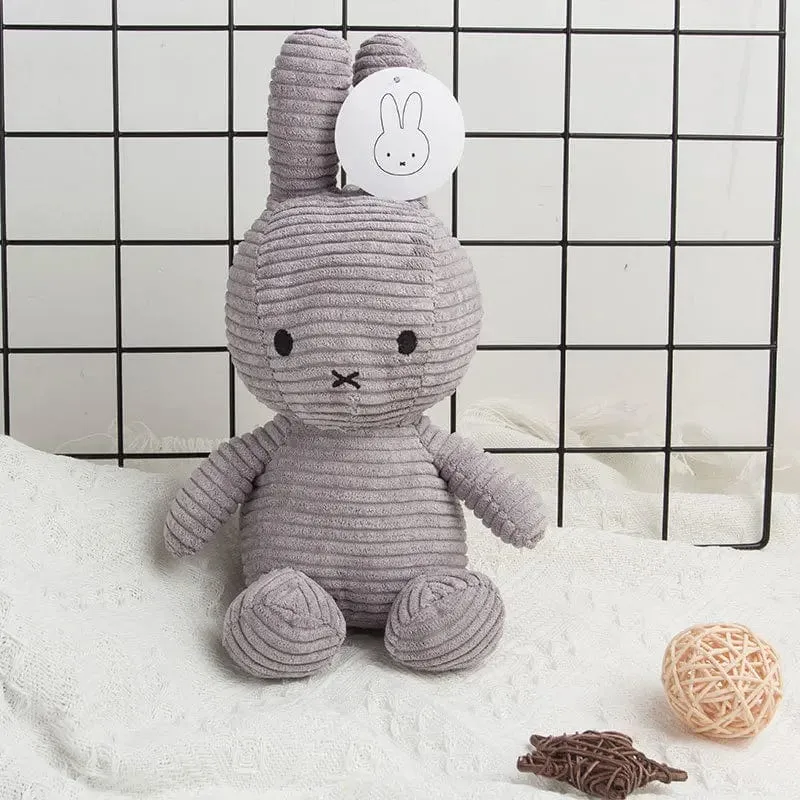 Niedliche Puppe Rag Baby Geschenk Kaninchen Puppe Spielzeug Kinder Schlafen Rückenkissen Niedliches Stoffhäschen Baby Begleitpuppe Begleiter Beschwichtigen Spielzeug
