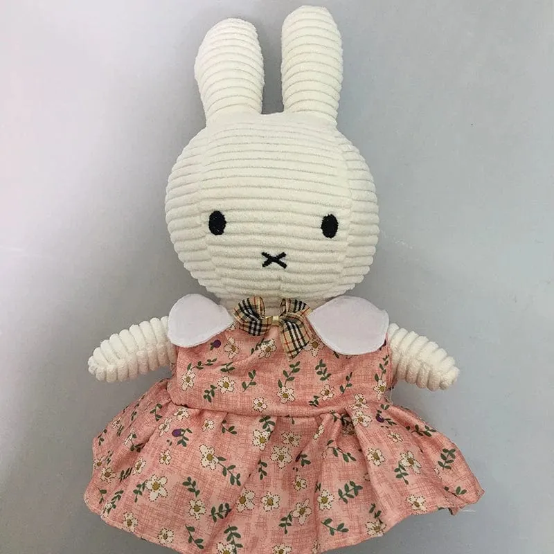 Niedliche Puppe Rag Baby Geschenk Kaninchen Puppe Spielzeug Kinder Schlafen Rückenkissen Niedliches Stoffhäschen Baby Begleitpuppe Begleiter Beschwichtigen Spielzeug