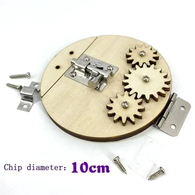 Busy Board DIY Uhr Spielzeug Baby Sensorischen Montessori Sensorischen Spielzeug Busyboard Kognitive Aktivität Bord Zubehör Teil Für Kinder