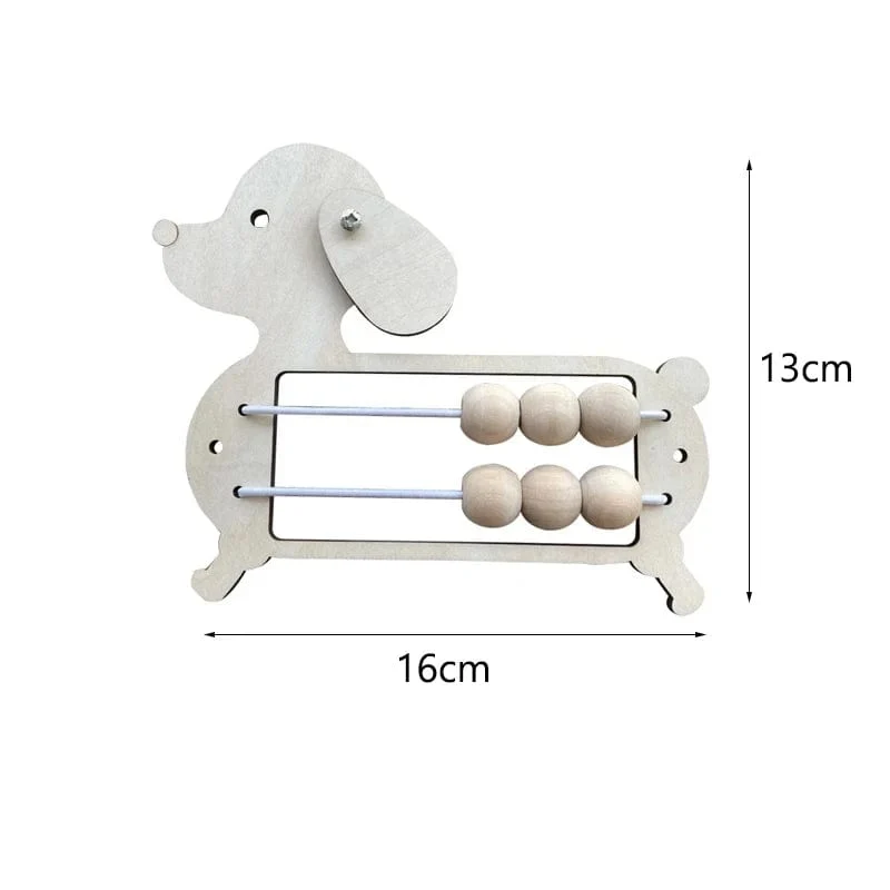 Busy Board DIY Uhr Spielzeug Baby Sensorischen Montessori Sensorischen Spielzeug Busyboard Kognitive Aktivität Bord Zubehör Teil Für Kinder