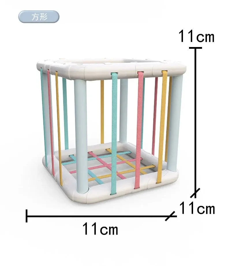 Bunte Formblöcke Sortierspiel Baby Montessori Lernen Pädagogisches Spielzeug für Kinder Bebe Geburt Inny Baby Et éducation Geschenk