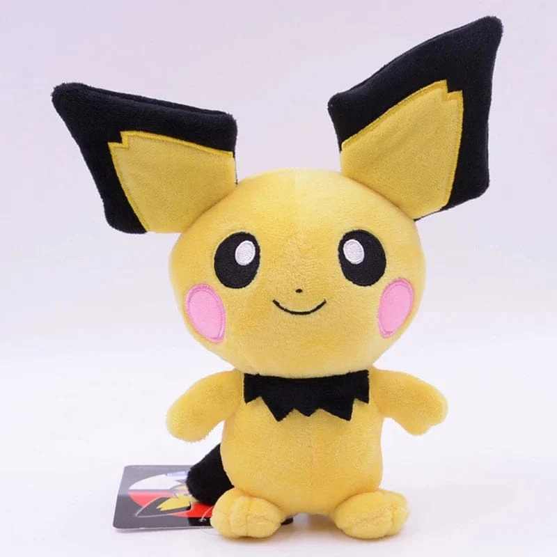 20cm Kawaii Pichu Pikachu Plüsch Puppe Pokemon Peluche Stofftier Elf Ornamente Geschenk für Kinder