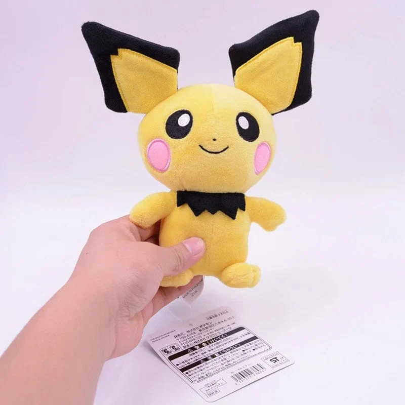 20cm Kawaii Pichu Pikachu Plüsch Puppe Pokemon Peluche Stofftier Elf Ornamente Geschenk für Kinder