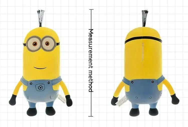 Niedliche Minions-Filmfiguren, gelbe Plüschtiere, Bob Stuart in Jeans, weiche Puppen, Spielzeug & Hobbys, Weihnachts- und Geburtstagsgeschenk, 1 Stück
