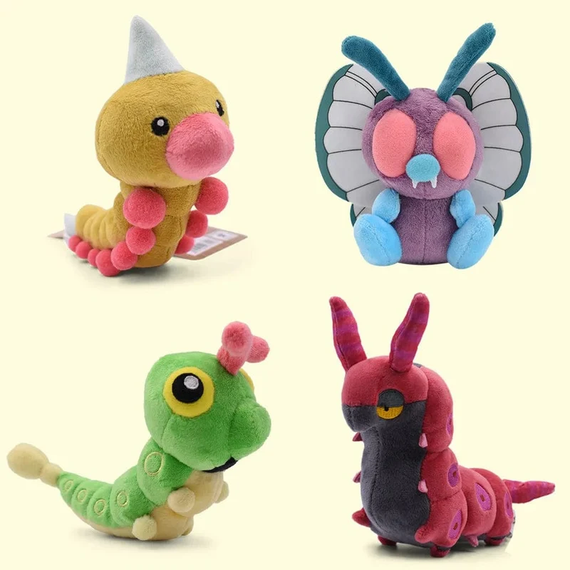 15 cm Pokemon Butterfree Caterpie Scolipede Weedle Plüsch Cartoon Niedlichen Plüsch Spielzeug Weiche Angefüllte Kawaii Puppe Geburtstag Geschenk Für Kinder