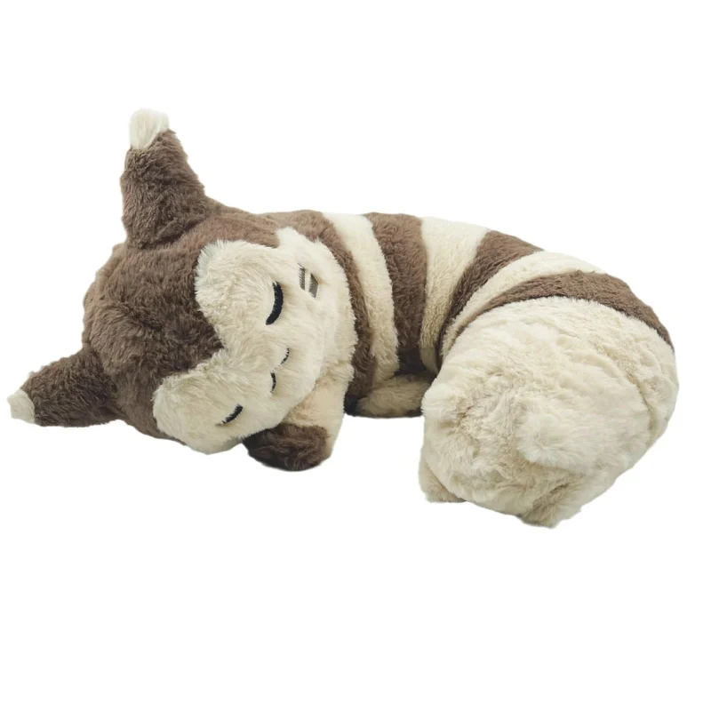 Pokemon Plüsch Sleepy Furret Plüsch Kawaii Pikachu Sentret Gefüllte Puppe Anime Zimmer Dekor Büro Nickerchen Furret Kissen Spielzeug Geschenke