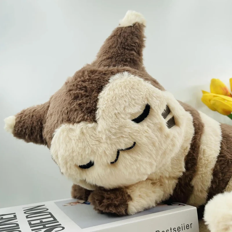 Pokemon Plüsch Sleepy Furret Plüsch Kawaii Pikachu Sentret Gefüllte Puppe Anime Zimmer Dekor Büro Nickerchen Furret Kissen Spielzeug Geschenke