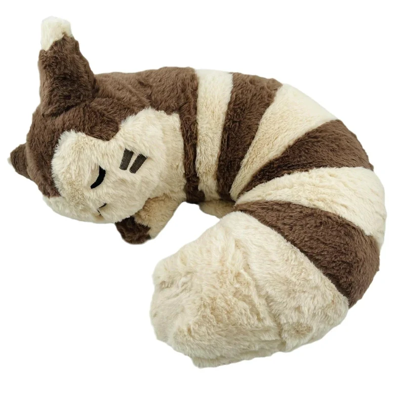 Pokemon Plüsch Sleepy Furret Plüsch Kawaii Pikachu Sentret Gefüllte Puppe Anime Zimmer Dekor Büro Nickerchen Furret Kissen Spielzeug Geschenke